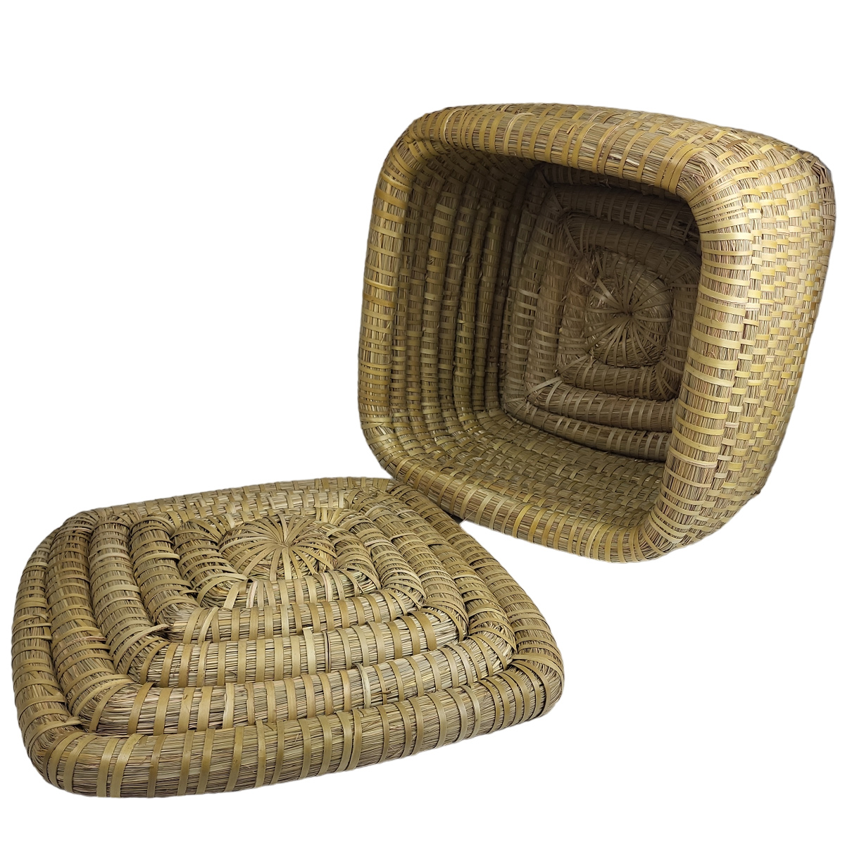 Bienenkorb Quadratisch - real Beeskep square