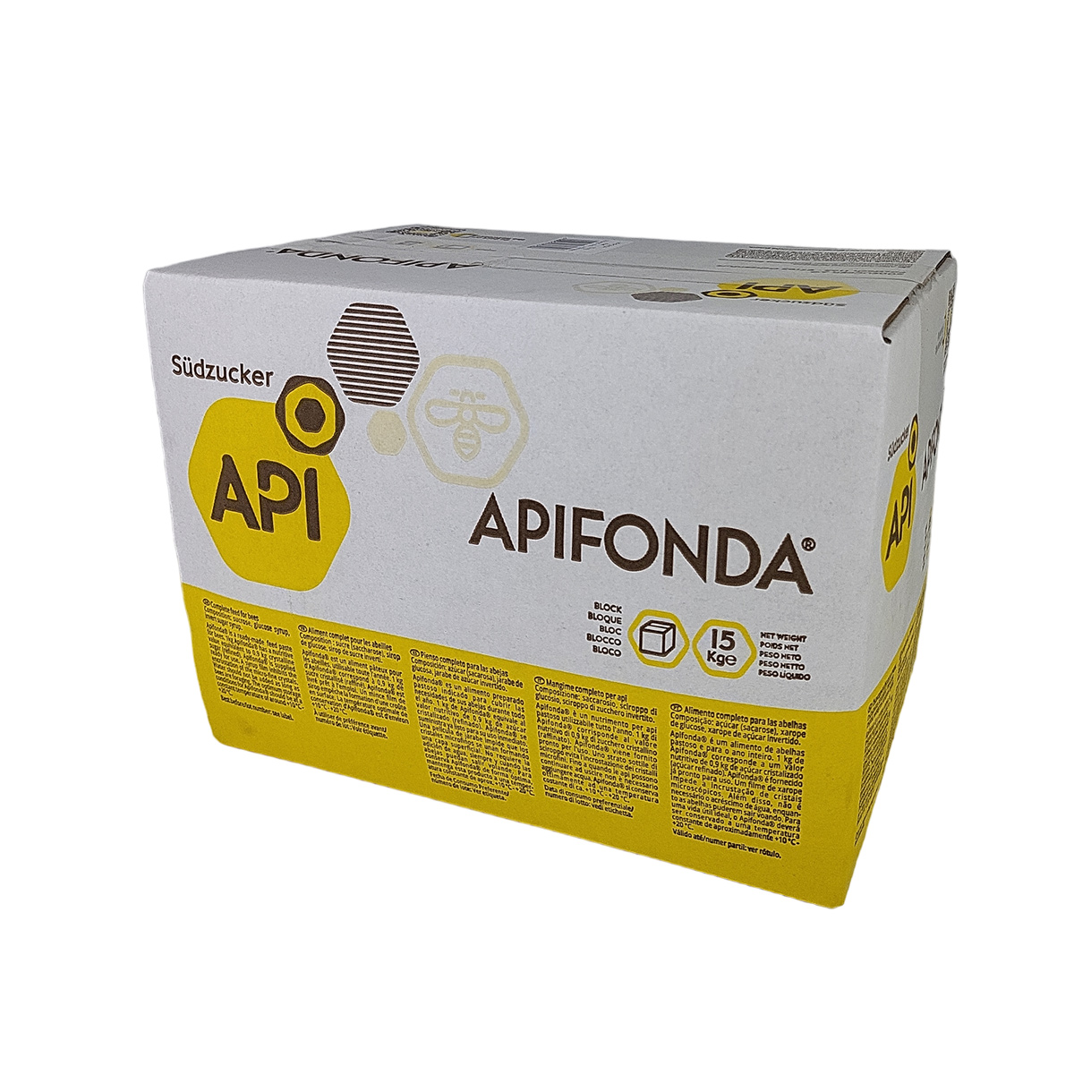 Apifonda® Bienenfutter | 2,5kg - 12,5kg - 15kg Packung