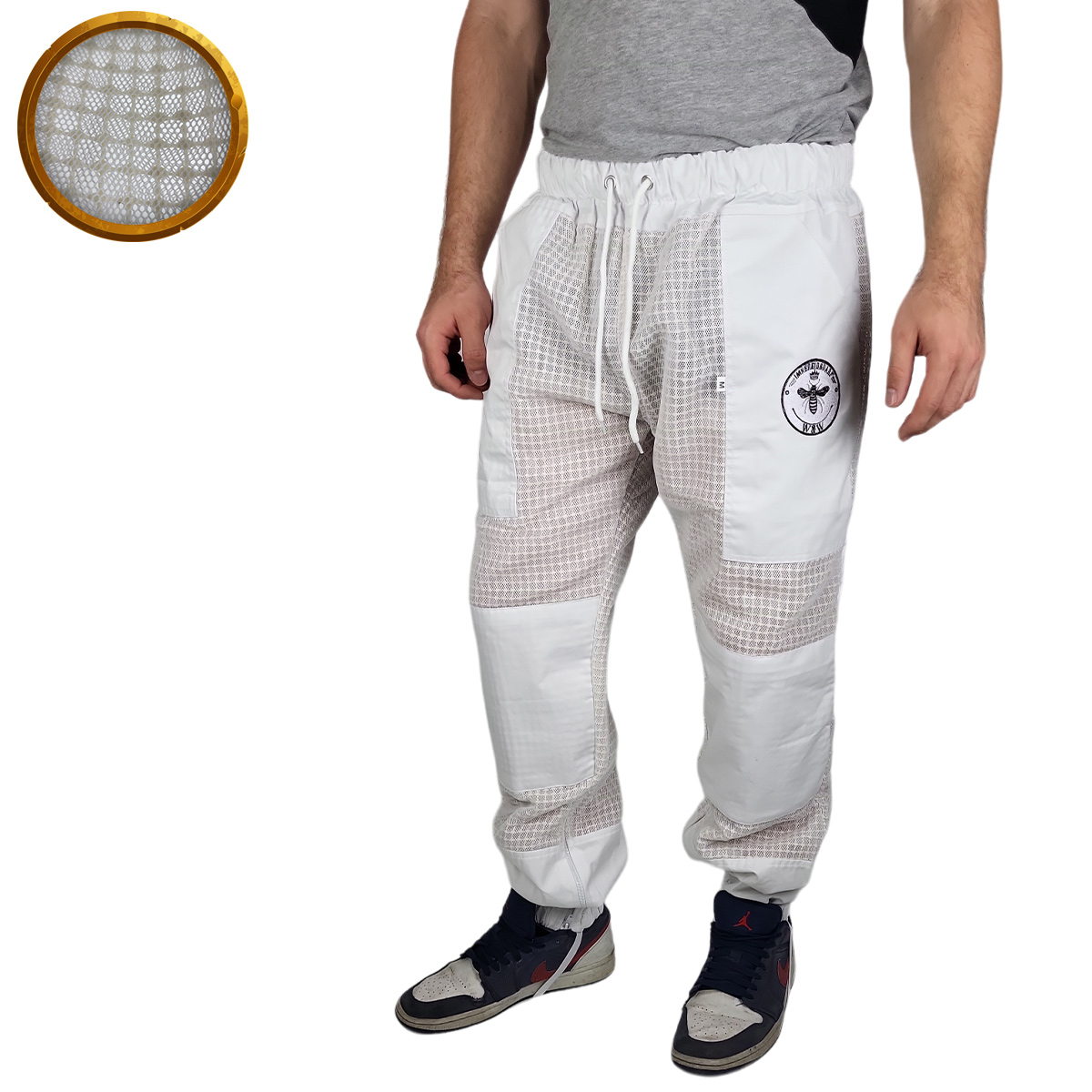 Belüftete Imkerhose mit Atmungsnetz Mesh System
