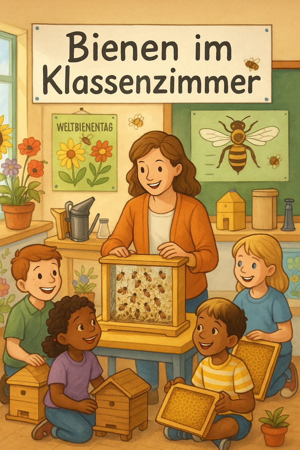 Bienen im Klassenzimmer