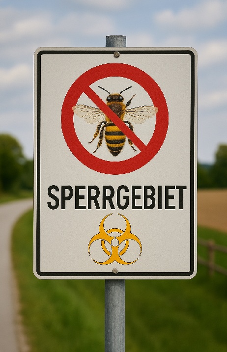 Amerikanischen Faulbrut in Neutraubling
